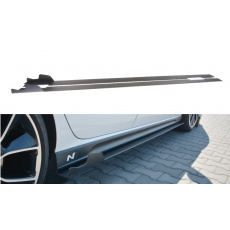 Maxton Design "Racing" difuzory pod boční prahy pro Hyundai i30 N Mk3, plast ABS bez povrchové úpravy Maxton Design "Racing" difuzory pod boční prahy pro Hyundai i30 N Mk3, plast ABS bez povrchové úpravy