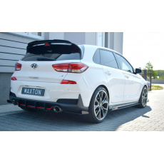 Maxton Design "Racing" difuzory pod boční prahy pro Hyundai i30 N Mk3, plast ABS bez povrchové úpravy