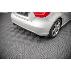 Maxton Design boční difuzory pod zadní nárazník ver.2 pro Mercedes třída A W176/Standard, černý lesklý plast ABS