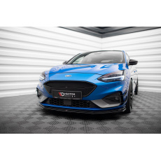 Maxton Design spoiler pod přední nárazník ver.5 pro Ford Focus, Focus ST Mk4, černý lesklý plast ABS Maxton Design spoiler pod přední nárazník ver.5 pro Ford Focus, Focus ST Mk4, černý lesklý plast ABS