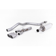 Milltek Sport homologovaný výfuk cat-back s rezonátorem (tišší) pro Seat Leon FR 2.0 TDI 150 SC a 5-dvéř. (manual a DSG) 2013-2020, titanové koncovky