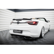 Maxton Design středový spoiler pod zadní nárazník s žebrováním pro Opel Cascada, černý lesklý plast ABS Maxton Design středový spoiler pod zadní nárazník s žebrováním pro Opel Cascada, černý lesklý plast ABS