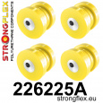 226225A: Strongflex Sada silentbloků zadního nosníku varianta SPORT