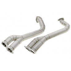 TA Technix downpipe bez katalyzátoru s termoizolační ochranou Porsche 718 Cayman / Boxter, GTS 4.0, GT4 (982, od 2016)