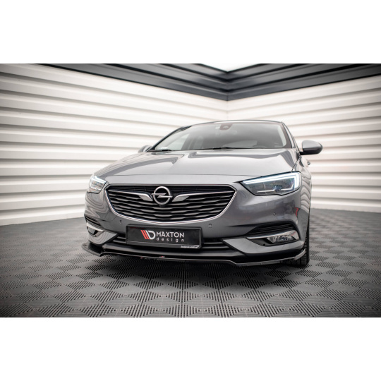 Maxton Design spoiler pod přední nárazník ver.3 pro Opel Insignia Mk2, černý lesklý plast ABS