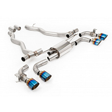 Milltek Sport koncový díl výfuku pro BMW M5 G90 4.4T V8, G99 4.4T V8 Touring 2025-, typ koncovky: GT titanové modré Milltek Sport koncový díl výfuku pro BMW M5 G90 4.4T V8, G99 4.4T V8 Touring 2025-, typ koncovky: GT titanové modré