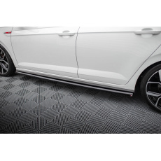 Maxton Design difuzory pod boční prahy pro Volkswagen Polo GTI Mk6 Facelift, černý lesklý plast ABS Maxton Design difuzory pod boční prahy pro Volkswagen Polo GTI Mk6 Facelift, černý lesklý plast ABS