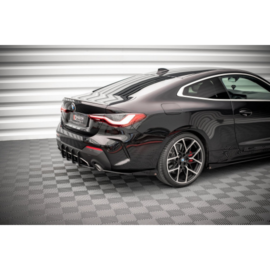 Maxton Design křidélka bočních difuzorů zad. nárazníku pro BMW řada 4 G22/M-Pack, plast ABS bez povrchové úpravy
