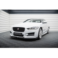 Maxton Design spoiler pod přední nárazník pro Jaguar XE Mk1 R-Sport, černý lesklý plast ABS