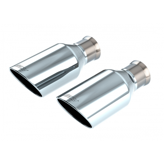 Borla chromové koncovky pro Ram 1500 TRX 6.2l, automat. přev., 4WD, CC/SHB (5'7"), WB 141.5" 4-dvéř., r.v. 2021-2022, typ koncovek: chromové