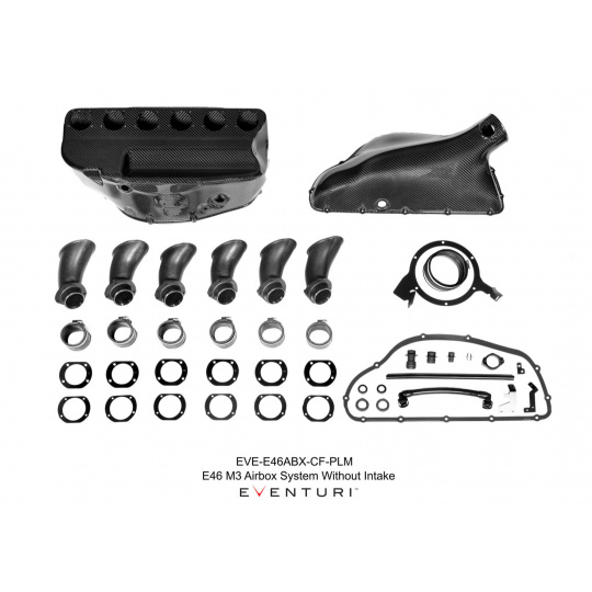Eventuri hybridní karbonové sání pro BMW E46 M3, obsahuje: pouze airbox Eventuri hybridní karbonové sání pro BMW E46 M3, obsahuje: pouze airbox