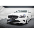 Maxton Design spoiler pod přední nárazník pro Mercedes CLA C 117 Facelift/Standard, černý lesklý plast ABS