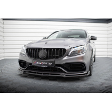 Maxton Design spoiler pod přední nárazník ver.2 pro Mercedes třída C W205 Facelift/63 AMG/Sedan/Estate, černý lesklý plast ABS Maxton Design spoiler pod přední nárazník ver.2 pro Mercedes třída C W205 Facelift/63 AMG/Sedan/Estate, černý lesklý plast ABS