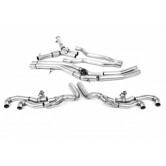 Milltek Sport výfukový systém OPF/GPF Back s Active Centre pro Lamborghini Urus 4.0 Twin Turbo V8 650PS 2018-2024, využívá originálních koncovek