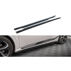 Maxton Design difuzory pod boční prahy pro Kia EV6 Mk1 GT-Line, Carbon-Look Maxton Design difuzory pod boční prahy pro Kia EV6 Mk1 GT-Line, Carbon-Look