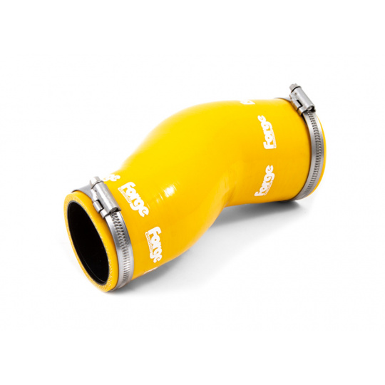 Forge Motorsport silikonová hadice vedení vzduchu z airboxu sání pro Renault Megane 4 RS, barva: žlutá