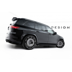 Maxton Design difuzory pod boční prahy ver.2 pro Mercedes GLS X167 /AMG- Line, černý lesklý plast ABS