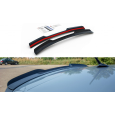 Maxton Design prodloužení spoileru pro Volkswagen Polo GTI Mk6, černý lesklý plast ABS