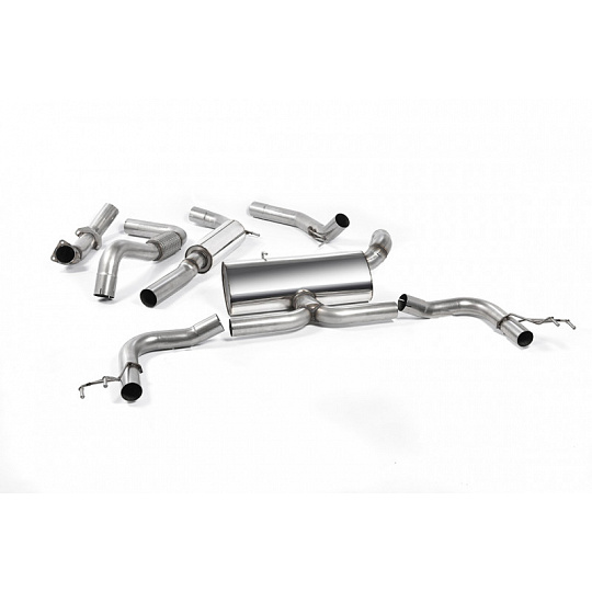 Milltek Sport homologovaný výfuk cat-back pro Honda Civic Type R FK2 Turbocharged 2.0l i-VTEC (LHD) 2015-2017, titanově modré koncovky Milltek Sport homologovaný výfuk cat-back pro Honda Civic Type R FK2 Turbocharged 2.0l i-VTEC (LHD) 2015-2017, titanově modré koncovky