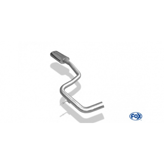 Fox Sportauspuff přední díl s tlumičem pro Ford Galaxy WA6 s motorem 2.0