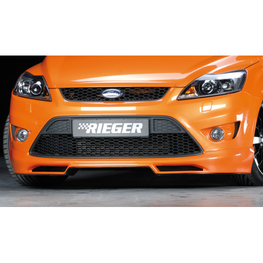 Rieger spoiler pod přední nárazník pro Ford Focus 2 ST 3-dvéř., 5-dvéř. po faceliftu, r.v. 02/08-01/11, plast ABS bez povrchové úpravy