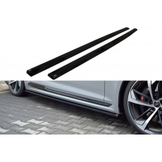 Maxton Design difuzory pod boční prahy pro Audi RS5 F5, černý lesklý plast ABS, Coupe Maxton Design difuzory pod boční prahy pro Audi RS5 F5, černý lesklý plast ABS, Coupe