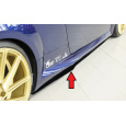 Rieger spoiler pod boční práh mont. strana pravá pro Audi TT RS 8J, 8J1-FV, 8S kupé, roadster před faceliftem, r.v. 05/16-08/18, plast ABS bez povrchové úpravy