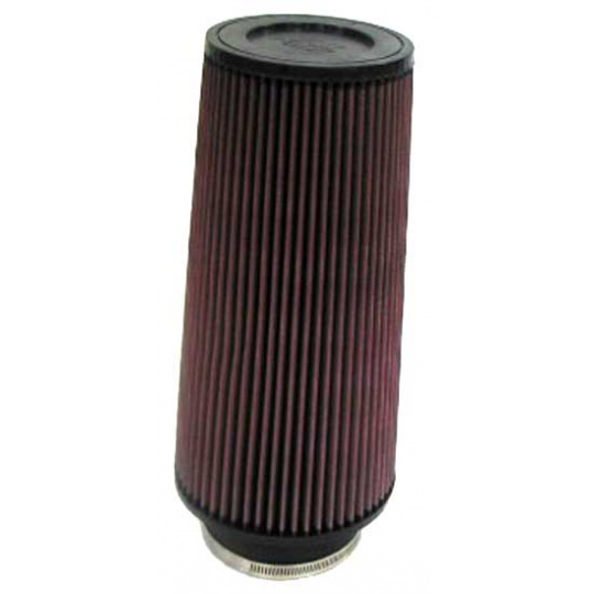 K&N univerzální kulatý zkosený filtr se vstupem 102 mm a výškou 305 mm, gumový vrchlík