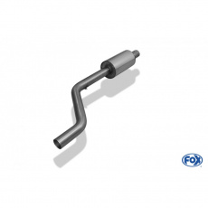 Fox Sportauspuff přední díl s tlumičem pro Mercedes CLA 2013- s motorem 1.6, 2.0, s pohonem předních kol