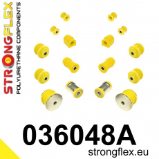 036048A: Strongflex Sada silentbloků zadního zavěšení varianta SPORT 036048A: Strongflex Sada silentbloků zadního zavěšení varianta SPORT