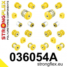 036054A: Strongflex Sada silentbloků zavěšení varianta SPORT 036054A: Strongflex Sada silentbloků zavěšení varianta SPORT