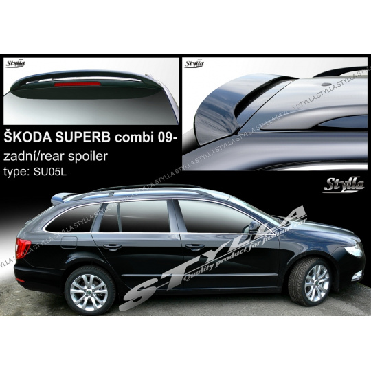 Stylla spoiler zadních dveří Škoda Superb II Combi (2008 - 2015)