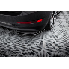 Maxton Design boční difuzory pod zadní nárazník pro Škoda Scala, černý lesklý plast ABS