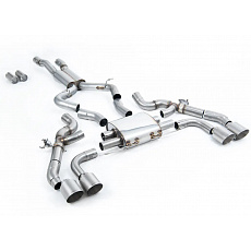 Milltek Sport výfukový systém OPF/GPF Back pro BMW X3 X3M / X3M Comp (G01) 3.0 (s OPF/GPF S58 - facelift) 2022-2024, GT-115 titanové koncovky