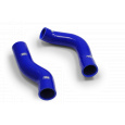 Samco Sport 2-dílná sada silikonových hadic pro vedení tlakového vzduchu pro Ford Focus RS Mk1 2002 - 2004 2.0l Turbocharged Duratec, barva: modrá