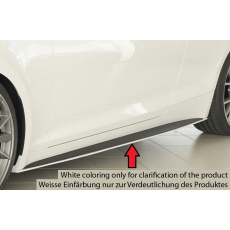 Rieger spoiler pod boční práh mont. strana levá pro Audi A5 B9, F5 kabriolet, kupé před faceliftem, r.v. 07/16-12/19, plast ABS bez povrchové úpravy Rieger spoiler pod boční práh mont. strana levá pro Audi A5 B9, F5 kabriolet, kupé před faceliftem, r.v. 07/16-12/19, plast ABS bez povrchové úpravy