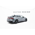 Maxton Design difuzory pod boční prahy pro Audi A5 B10, černý lesklý plast ABS, Avant S-Line / Sedan S-Line
