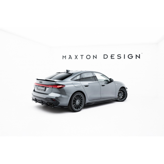 Maxton Design difuzory pod boční prahy pro Audi A5 B10, černý lesklý plast ABS, Avant S-Line / Sedan S-Line Maxton Design difuzory pod boční prahy pro Audi A5 B10, černý lesklý plast ABS, Avant S-Line / Sedan S-Line