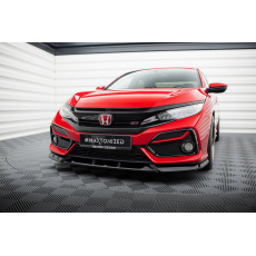 Maxton Design spoiler pod přední nárazník pro Honda Civic Mk10 SI, černý lesklý plast ABS Maxton Design spoiler pod přední nárazník pro Honda Civic Mk10 SI, černý lesklý plast ABS