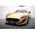 Maxton Design spoiler pod přední nárazník pro Maserati Granturismo, černý lesklý plast ABS, Facelift