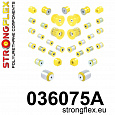 036075A: Strongflex Kompletní sada silentbloků pro zavěšení varianta SPORT