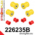 226235B: Strongflex Sada silentbloků zadního zavěšení