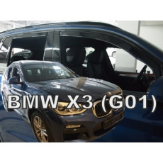 HEKO ofuky oken BMW X3 5dv (G01, od 2017) přední + zadní