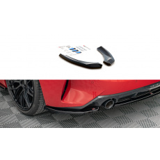 Maxton Design boční difuzory pod zadní nárazník pro BMW Z4 G29 /M-Pack, černý lesklý plast ABS