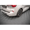 Maxton Design boční difuzory pod zadní nárazník pro Ford Kuga Mk3 ST-Line, černý lesklý plast ABS