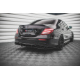 Maxton Design "Street Pro" difuzor zadního nárazníku pro Mercedes třída E W213/E63 AMG/Estate, plast ABS bez povrchové úpravy, s červenou linkou