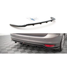 Maxton Design středový spoiler pod zadní nárazník s žebrováním pro Ford C-max Mk2, Carbon-Look Maxton Design středový spoiler pod zadní nárazník s žebrováním pro Ford C-max Mk2, Carbon-Look