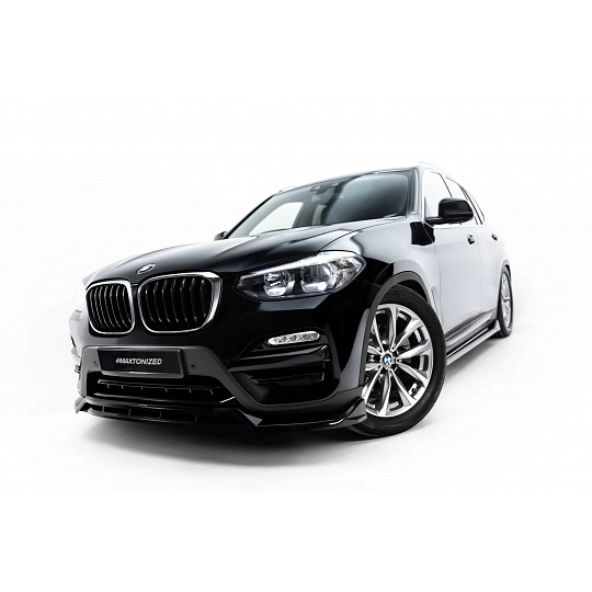 Maxton Design spoiler pod přední náraník pro BMW X3 G01, černý lesklý plast ABS Maxton Design spoiler pod přední náraník pro BMW X3 G01, černý lesklý plast ABS