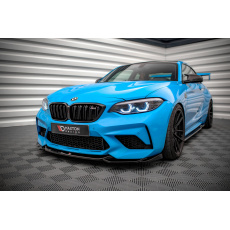 Maxton Design spoiler pod přední nárazník pro BMW M2 F87, černý lesklý plast ABS, pro verzi Competition Maxton Design spoiler pod přední nárazník pro BMW M2 F87, černý lesklý plast ABS, pro verzi Competition