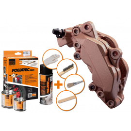 FOLIATEC dvousložková barva na brzdy, barva: měděná (Vintage copper metallic)